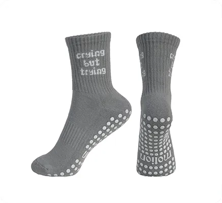 Custom yoga and pilates grip socks — product 21